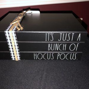 Rae Dunn It's Just a Bunch of Hocus Pocus Bk Stack